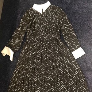 Navy Zara dress